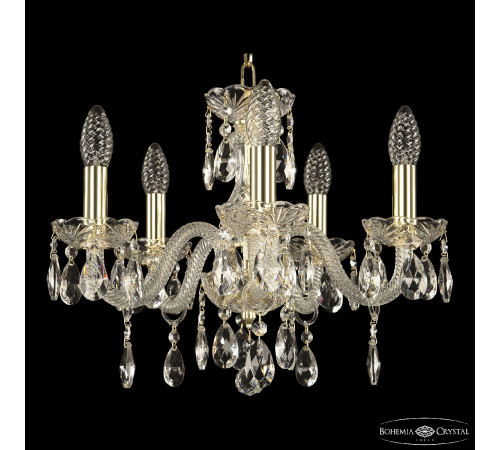 Подвесная люстра Bohemia Ivele Crystal 117/5/141 G Подвесная люстра Bohemia Ivele Crystal 117/5/141 G