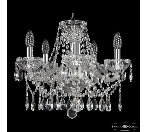 Подвесная люстра Bohemia Ivele Crystal 5413/5/141 Ni Clear/M-1G
