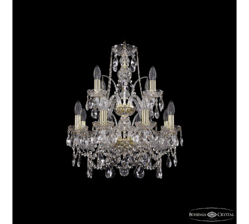 Подвесная люстра Bohemia Ivele Crystal 1411/8+4/160/2d G Подвесная люстра Bohemia Ivele Crystal 1411/8+4/160/2d G