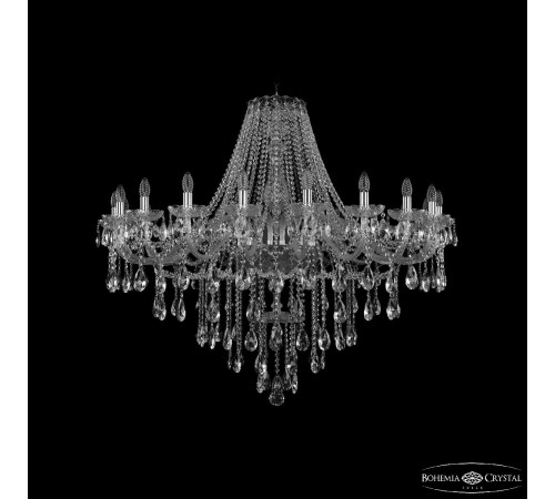 Подвесная люстра Bohemia Ivele Crystal 1415/20/460 Ni