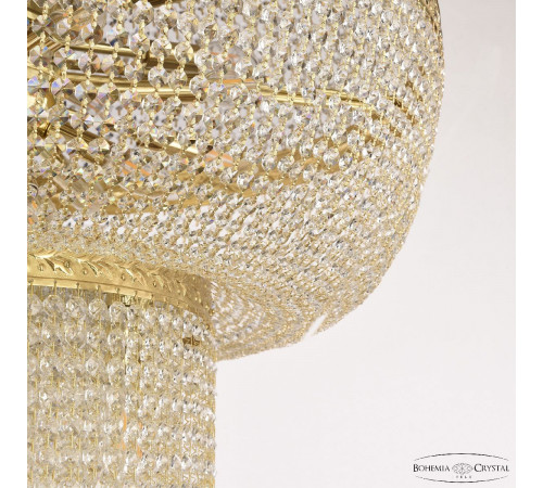 Каскадная люстра Bohemia Ivele Crystal 83221/80IV-250 G