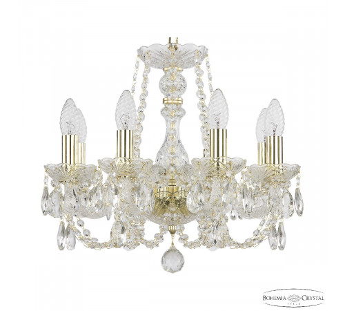 Подвесная люстра Bohemia Ivele Crystal 101/8/141 G Подвесная люстра Bohemia Ivele Crystal 101/8/141 G