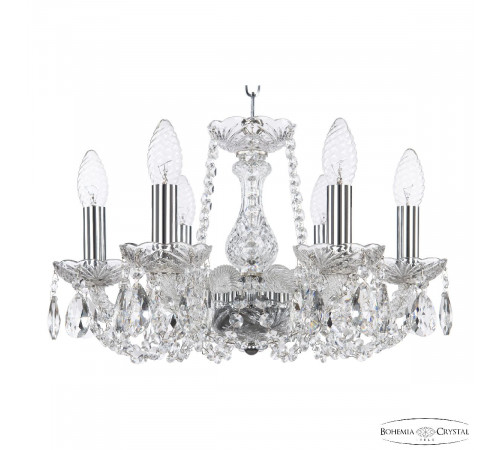 Подвесная люстра Bohemia Ivele Crystal 119/6/141 Ni Подвесная люстра Bohemia Ivele Crystal 119/6/141 Ni