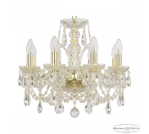 Подвесная люстра Bohemia Ivele Crystal 105/8/141 G Подвесная люстра Bohemia Ivele Crystal 105/8/141 G