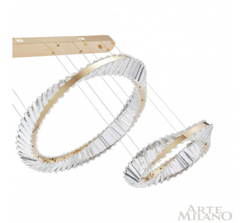 Подвесная люстра Arte Milano Venezia 318311/D600-D400 GD Подвесная люстра Arte Milano Venezia 318311/D600-D400 GD