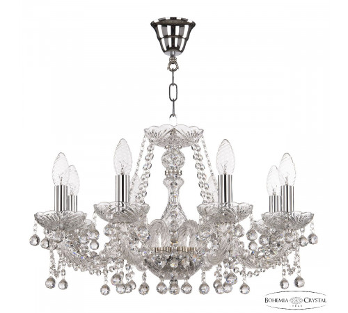 Подвесная люстра Bohemia Ivele Crystal 108/8/195 Ni Подвесная люстра Bohemia Ivele Crystal 108/8/195 Ni