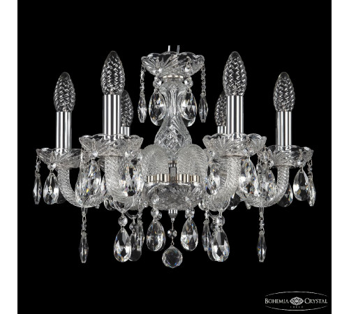 Подвесная люстра Bohemia Ivele Crystal 117/6/141 Ni Подвесная люстра Bohemia Ivele Crystal 117/6/141 Ni