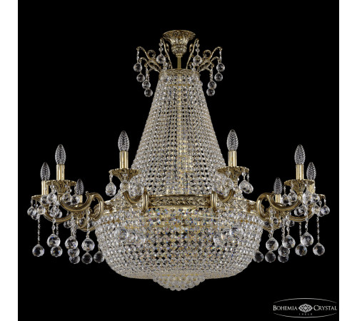Потолочная люстра Bohemia Ivele Crystal 2228H210/10/106IV/Y1 GB