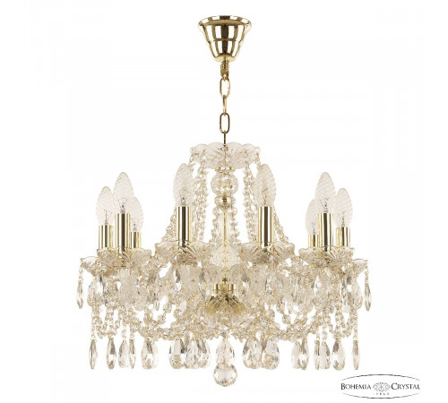 Подвесная люстра Bohemia Ivele Crystal 107/10/165 G Подвесная люстра Bohemia Ivele Crystal 107/10/165 G