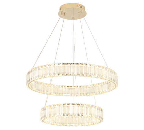 Подвесная люстра Crystal Lux MUSIKA SP100W LED GOLD