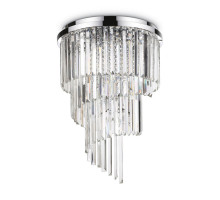 Потолочная люстра Ideal Lux Carlton PL12 Cromo 168937