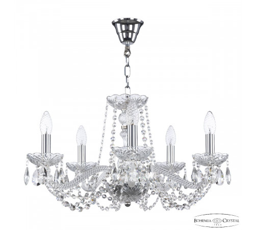 Подвесная люстра Bohemia Ivele Crystal 119/5/200 Ni Подвесная люстра Bohemia Ivele Crystal 119/5/200 Ni