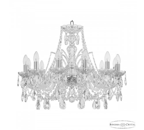 Подвесная люстра Bohemia Ivele Crystal 105/12/240 Ni Подвесная люстра Bohemia Ivele Crystal 105/12/240 Ni