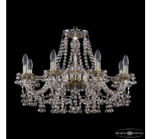 Подвесная люстра Bohemia Ivele Crystal 1409/8/240 G M801