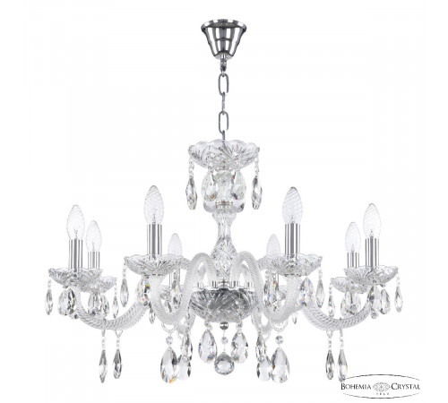 Подвесная люстра Bohemia Ivele Crystal 117/8/240 Ni Подвесная люстра Bohemia Ivele Crystal 117/8/240 Ni