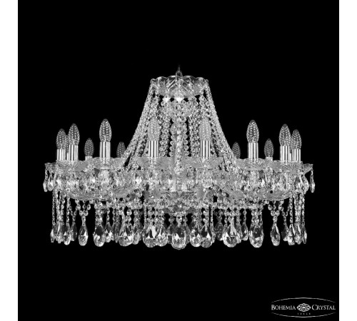 Подвесная люстра Bohemia Ivele Crystal 1413/16/300 Ni Подвесная люстра Bohemia Ivele Crystal 1413/16/300 Ni