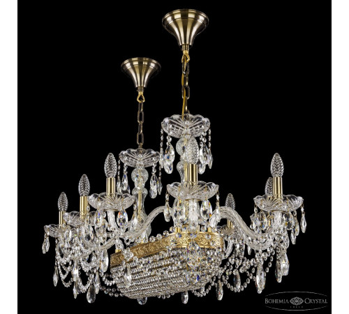 Подвесная люстра Bohemia Ivele Crystal 1453/10/195/600 FP Подвесная люстра Bohemia Ivele Crystal 1453/10/195/600 FP