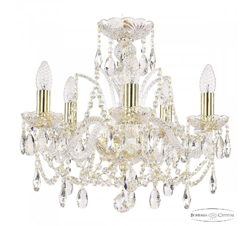 Подвесная люстра Bohemia Ivele Crystal 105/5/141 G Подвесная люстра Bohemia Ivele Crystal 105/5/141 G