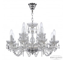 Подвесная люстра Bohemia Ivele Crystal 119/8+4/200 Ni