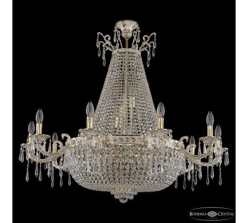 Потолочная люстра Bohemia Ivele Crystal 2127H208/10/106IV/Y1 GW