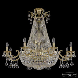 Потолочная люстра Bohemia Ivele Crystal 2128H208/8/100IV/Y1 G