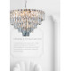 Подвесная люстра Lumien Hall Kristin LH0066/10H-CR-CL