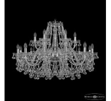 Подвесная люстра Bohemia Ivele Crystal 1409/12+6/360 Ni