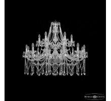 Подвесная люстра Bohemia Ivele Crystal 1413/12+6/360/2d Ni