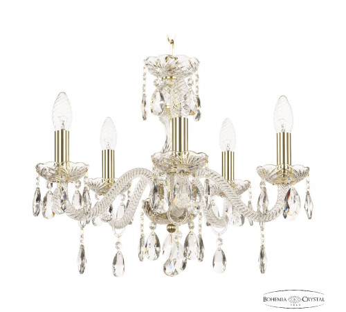 Подвесная люстра Bohemia Ivele Crystal 117/5/165 G Подвесная люстра Bohemia Ivele Crystal 117/5/165 G