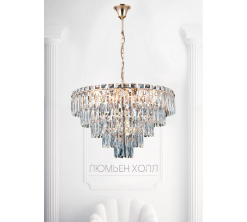 Подвесная люстра Lumien Hall Kristin LH0066/10H-FGD-CL Подвесная люстра Lumien Hall Kristin LH0066/10H-FGD-CL