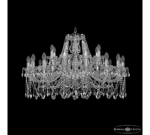 Подвесная люстра Bohemia Ivele Crystal 1413/16+8/360 Ni Подвесная люстра Bohemia Ivele Crystal 1413/16+8/360 Ni