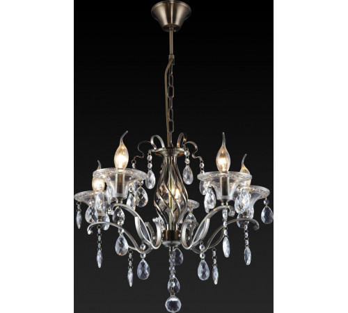Подвесная люстра Toplight Zoe TL7220D-05AB Подвесная люстра Toplight Zoe TL7220D-05AB