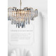 Подвесная люстра Lumien Hall Julen LH0065/8H-FGD-CL