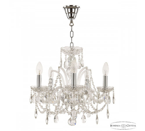 Подвесная люстра Bohemia Ivele Crystal 105/5/141 Ni Подвесная люстра Bohemia Ivele Crystal 105/5/141 Ni