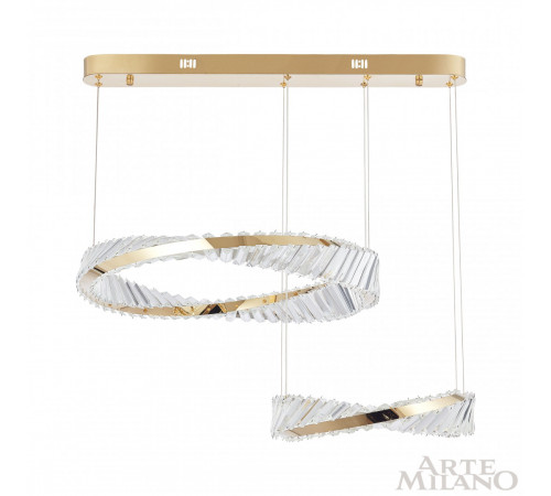 Подвесная люстра Arte Milano Venezia 318311/D600-D400 GD Подвесная люстра Arte Milano Venezia 318311/D600-D400 GD