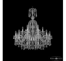 Подвесная люстра Bohemia Ivele Crystal 1403/12+6/300/XL-95 Ni