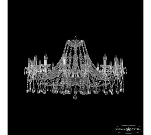 Подвесная люстра Bohemia Ivele Crystal 1413/16/400 Ni Подвесная люстра Bohemia Ivele Crystal 1413/16/400 Ni