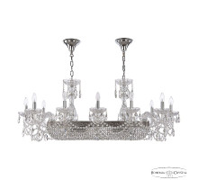 Подвесная люстра Bohemia Ivele Crystal 1453/12/195/800 Ni