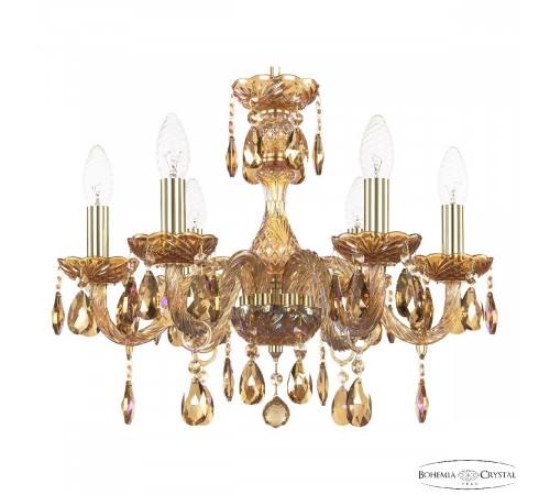 Подвесная люстра Bohemia Ivele Crystal 117/6/165 G M777 Подвесная люстра Bohemia Ivele Crystal 117/6/165 G M777