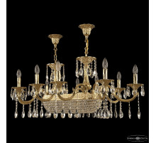 Подвесная люстра Bohemia Ivele Crystal 72153/10/250/600 G
