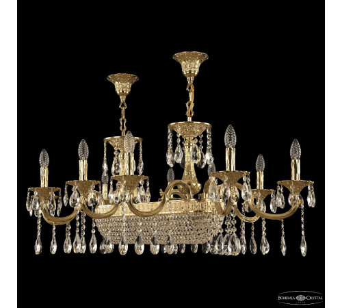 Подвесная люстра Bohemia Ivele Crystal 72153/10/250/600 G Подвесная люстра Bohemia Ivele Crystal 72153/10/250/600 G