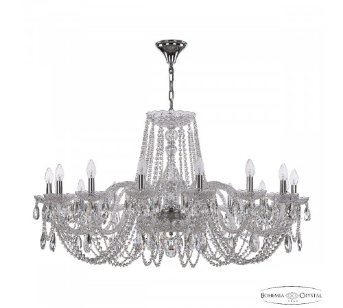 Подвесная люстра Bohemia Ivele Crystal 1402/16/400 Ni