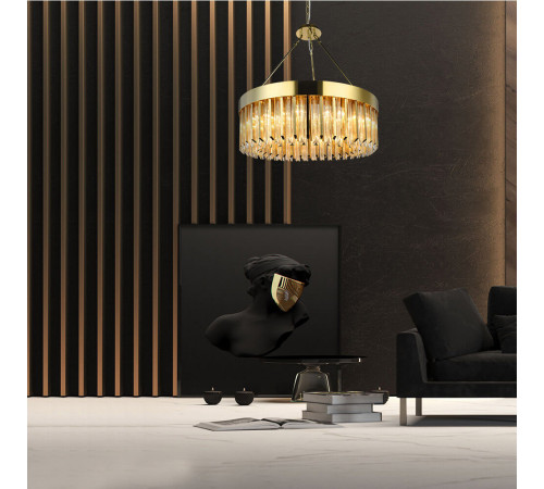 Подвесная люстра Lumien Hall Карре LH3056/12P-GDCG
