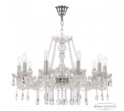 Подвесная люстра Bohemia Ivele Crystal 116/10/240 Ni Подвесная люстра Bohemia Ivele Crystal 116/10/240 Ni