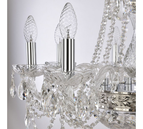 Подвесная люстра Bohemia Ivele Crystal 1451/8/160/250 Ni Подвесная люстра Bohemia Ivele Crystal 1451/8/160/250 Ni