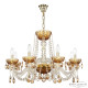 Подвесная люстра Bohemia Ivele Crystal 5402/8/240 G Amber/M-1F K721