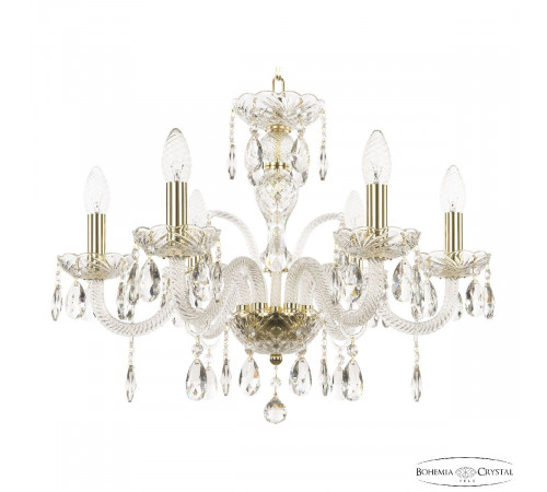 Подвесная люстра Bohemia Ivele Crystal 118/6/195 G Подвесная люстра Bohemia Ivele Crystal 118/6/195 G
