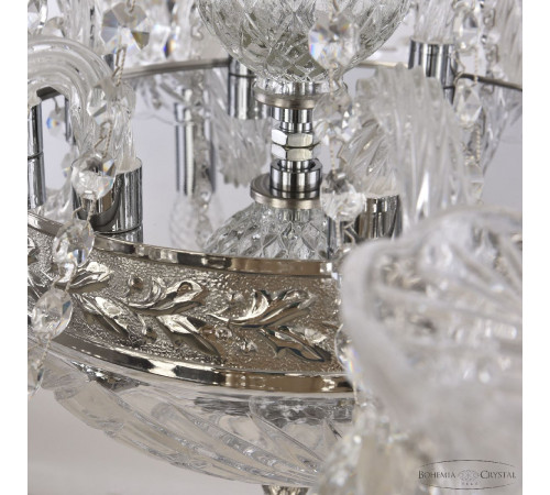 Подвесная люстра Bohemia Ivele Crystal 1451/8/160/250 Ni Подвесная люстра Bohemia Ivele Crystal 1451/8/160/250 Ni