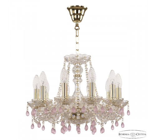 Подвесная люстра Bohemia Ivele Crystal 112/10/141 G V7010 Подвесная люстра Bohemia Ivele Crystal 112/10/141 G V7010