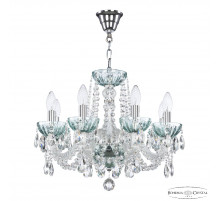 Подвесная люстра Bohemia Ivele Crystal 5402/8/165 Ni Birusa/M-1H